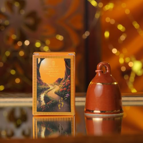 Image of The Raj Abhishek Box | Luxury Diwali Puja & Gift Hamper with Aagman Diya & Ghanti from Ayodhya | Puja Essentials, Royal Decor & Artisanal Festive Treats | Tribute to Prosperity & Grandeur | Pack of 21