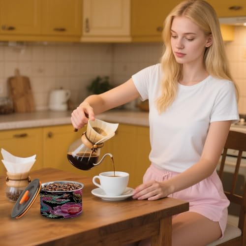 Contenedor Hermético de Acero Inoxidable para Café 500 ml miniatura 7