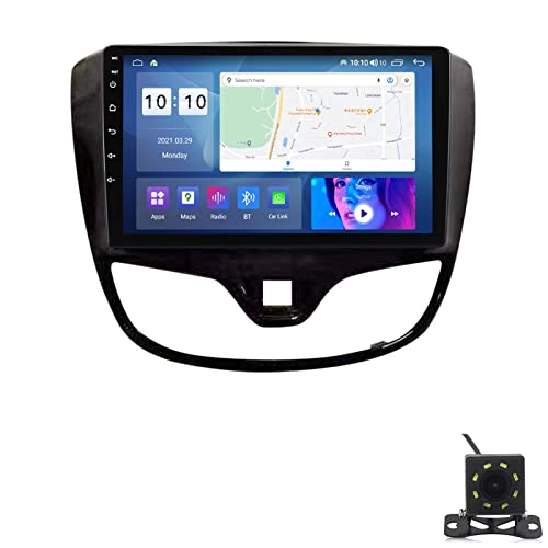 9-Zoll Auto GPS-Navigation Android 11 Autoradio für Opel Karl Vinfast Fadil 17-20 für WiFi-SWC-Spiegelverbindung 4G 5G BT USB SWC RDS DVR EQ Musik Video Multimedia System,M200s Cover
