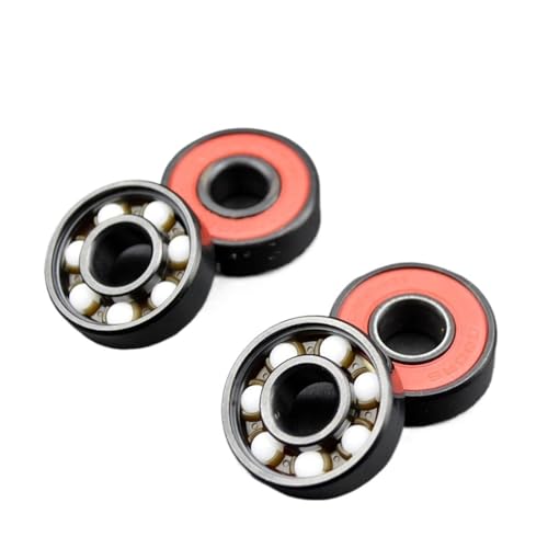 Roulement 608RS ABEC11 en céramique hybride pour skateboard lot de 4 pièces