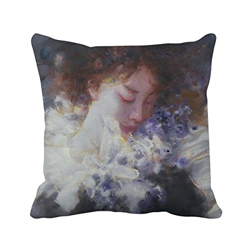 Coussin de peinture carrée DIYthinker 40x40cm pour décoration de canapé - 2