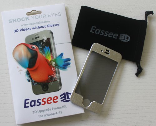 Coque iPhone 4S Eassee3D Ezech 121232 protection antichoc transparente