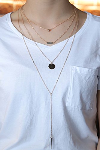 Leiothrix Layered Pendant Necklaces Jewelry For Women And Girls #TOP3