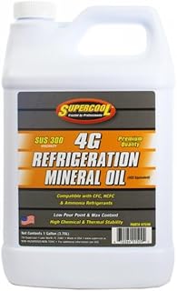 Supercool 47536 4GS Mineral Oil for Refrigeration Systems 1 Gallon