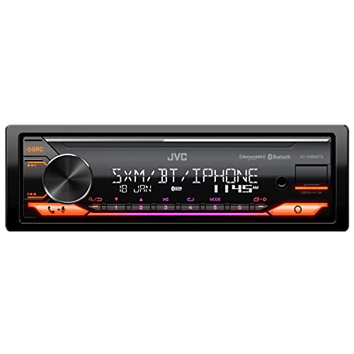 Receptor Digital JVC KD-X380BTS con Bluetooth y USB miniatura 5