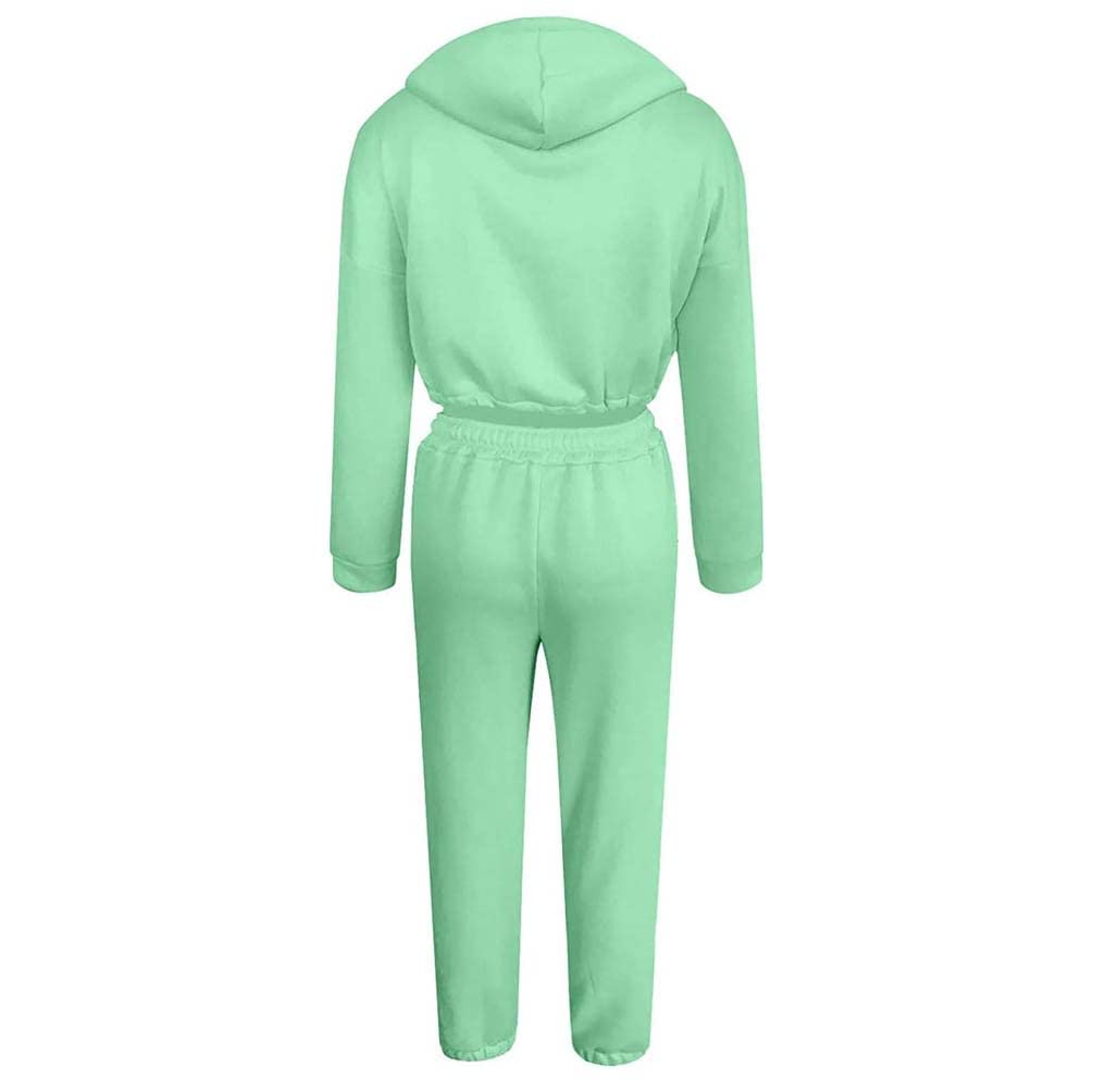 2 Pièces Femmes Jogging Costume Survêtement Sports Loisirs Sweat À Capuche Et Pantalons De Survêtement Costume De Sport Costume Loisirs Costume Vêtements De Sport Ensemble