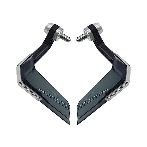 Motorrad Lenkerschutz Für BM&W F800 S/R/GT/ST K1200R S 1300 R/S RnineT Motorrad Handschutz Schild Handschutz Schutz Windschutzscheibe Motorradschutz (Color : Silver)