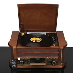 Rétro phonographe Haut-Parleur Bluetooth Mise à Niveau Bluetooth Version Audio LP Vinyle Tourne-Disque CD Vintage Tourne… - Les Beatles, Paul McCartney, John Lennon, RIngo Starr, George Harrison Rétro phonographe Haut-Parleur Bluetooth Mise à Niveau Bluetooth Version Audio LP Vinyle Tourne-Disque CD Vintage Tourne… – Image 4