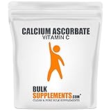 BulkSupplements.com Calcium Ascorbate - Calcium Supplement - Ascorbic Acid Vitamin C - Vegan Calcium Supplements (500 Grams - 1.1 lbs)