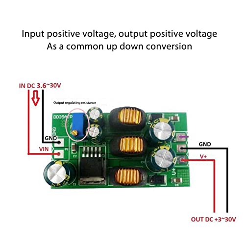 Régulateur de tension convertisseur Boost 20W DC 3,6V-30V double mode
