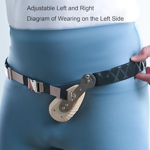 Faja para Hernia para Mujeres y Hombres, Soporte Inguinal Ajustable, Acero Inoxidable 304 (Grande) miniatura 6