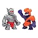 Heroes of Goo Jit Zu Stretch Strikers Versus Pack, Stretchy Battling, Stretches up to 3X its Size, Stretchy Knight Blazagon VS Squishy Corruptagon
