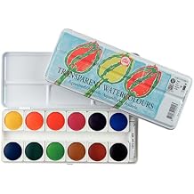 Talens Transparent Watercolor Set of 12