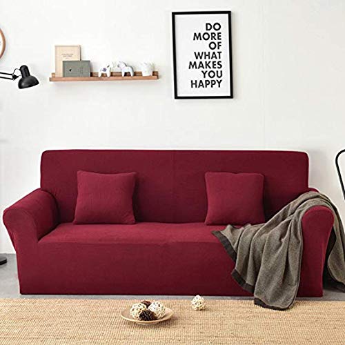 Housse de fauteuil japonaise extensible en polaire pour protéger votre canapé 1 place