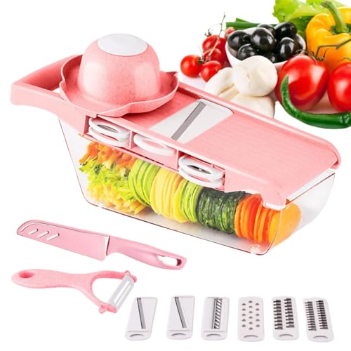 Bivoyud �����\�؍؊� ��؂�X���C�T�[ ��؃J�b�^�[ �p�؂蔖�؂� �ׂ���L�b�`���X���C�T�[ ���@�\ ��ؒ�����Z�b�g ���؂� ����~�� ���肨�낵��Z�b�g �L�b�`���p�i�Z�b�g (�s���N)