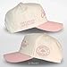 Vintage Mom & Dad Trucker Hats | Men & Women | Dad Hat Mama Hats for Boys | Kids Grandpa Boy Mom Girl Dad Hats | Country Western | Cotton | Snapback (Mom Club | Pink)