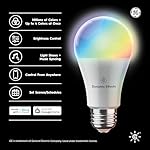Cync GE Dynamic Effects A19 Smart LED Light Bulb, Color Changing Smart WiFi Light, Compatible with Alexa and Google Home (2 Pack) - Image 2