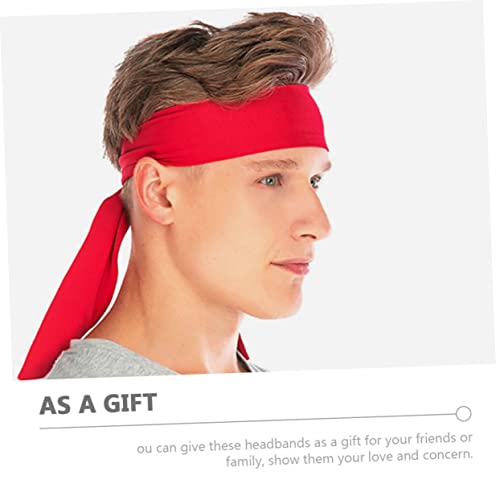 IWOWHERO capuz de bandana esportiva testeira esportiva headband esportiva Faixa de cabeça unissex Es