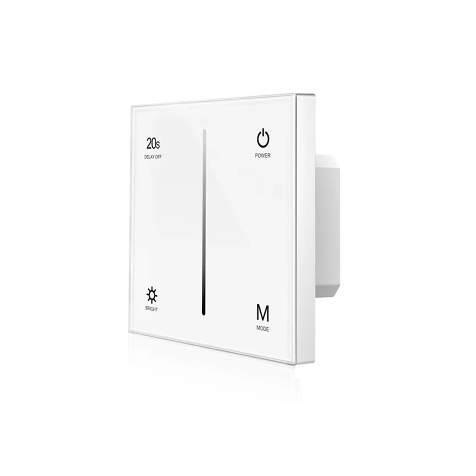La CA llevada del atenuador 110V-240V entró el regulador rotatorio/del panel táctil de la CA que se arrastraba 2.4G, conveniente for las luces llevadas(S1-T white)