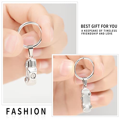 Cremation Jewelry for Ashes Little Car Shape Urn Pendants for Ashes Holder Memorial Keepsake Urn Necklace Cool Necklace3