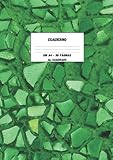  Cuaderno A4 al Cuadrado - Verde mosaico: Cuaderno XXL de gran diseño con tapa blanda - 110 páginas A4 - Ideal para alumnos, estudiantes, chicos y ... para la oficina, la universidad o la escuela.