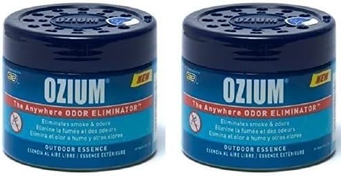 Ozium® - Outdoor Essence Scent - Eliminates Smoke & Odors Freshens Air - 4.5oz x2