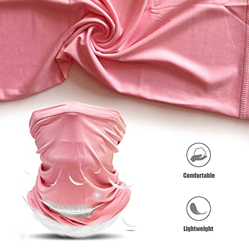 Neck Gaiter Face Cover Scarf Multifunctional Headwear Elastic Tube Scarf Breathable UPF 50+ UV Resistance Bandana2