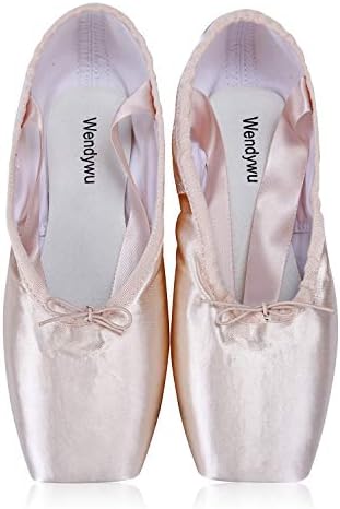 Wendy Wu Womens Ballet Shoes Dance Shoe Pink Satin