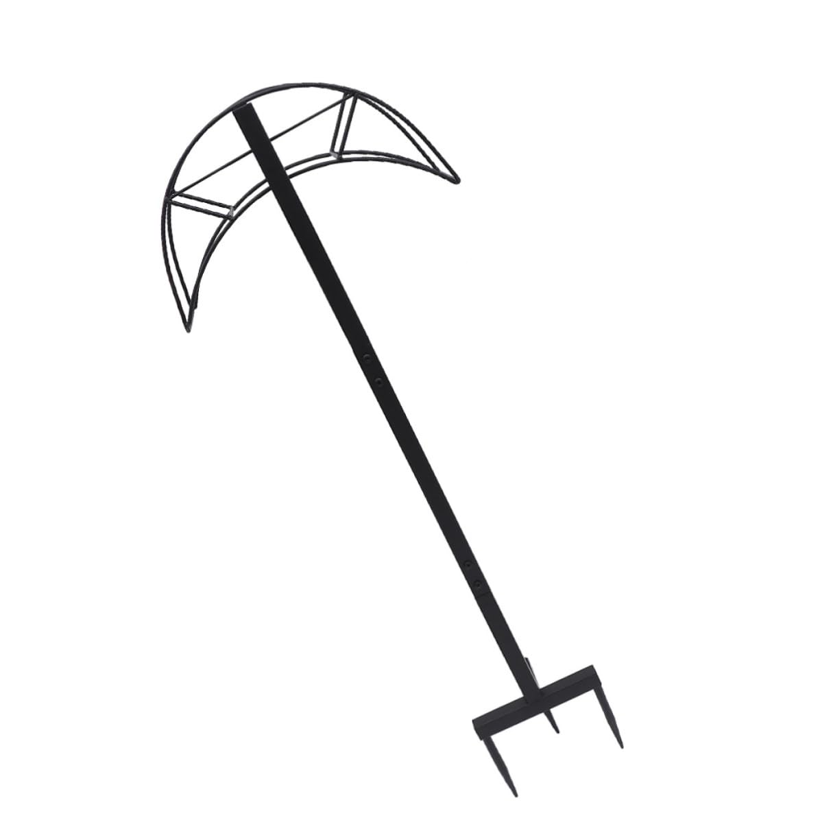 Zerodeko Freistehender mit Stabilem Halt Gartenschlauchhalter aus Eisen und Minimalistischem Design Werkzeugfrei und Abnehmbar für Verschiedene Garten und Außenaktivitäten