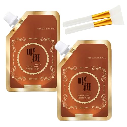 Rewjug Anti-Blemish Anti-Aging Anti-Wrinkle Tear-Off Mask, Freckle Removal Mask, Peel off Anti Wrinkle Face Masks (2)