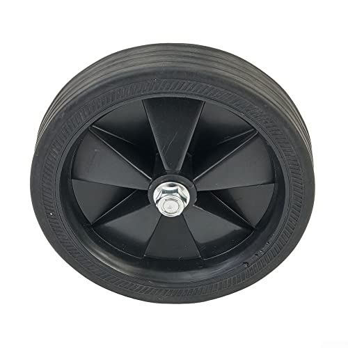 HpLive Ruedas de compresores de aire de 6 pulgadas con absorción de golpes, ruedas fáciles de mover, ruedas portátiles para compresores de aire y accesorios industriales
