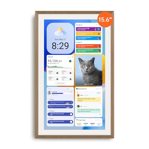 ApoloSign 15.6 Digital Family Calendar with Touchscreen