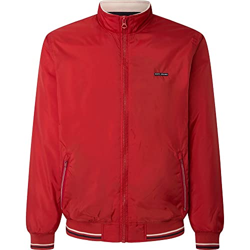 Veste rouge Pepe Jeans Carrington XXL idéale pour vos sorties urbaines de week-end