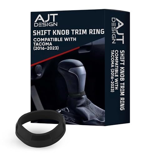 AJT DESIGN Shift Knob Trim Ring Compatible with Toyota Tacoma