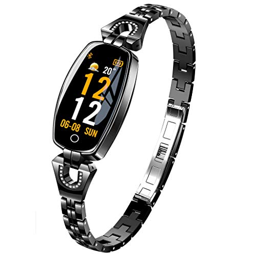 Preisvergleich Produktbild Smartomat Chicband - Smartwatch Fitness Tracker (schwarz)