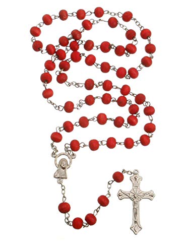 Terço Rosário perfumado prateado com caixinha em acrílico exclusiva