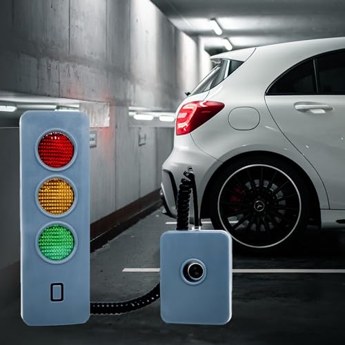 Rusopobe Parcheggio assistito per Garage montabile a Parete, Guida per Assistenza al sensore di parcheggio per Garage per Auto Sistema di luci di Arresto Guida per sensori