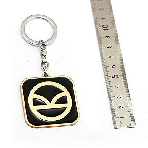 Mct12 - Movie Jewelry Kingsman Keychain The Golden Circle Metal Key Ring Holder Car Pendant Men Chaveiro llaveros