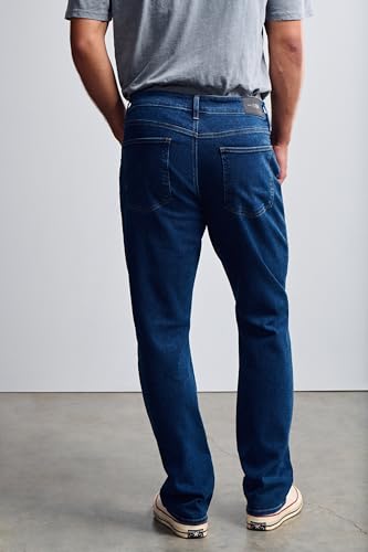 Roam Men's Mid Rise Relaxed Straight Leg Jeans4