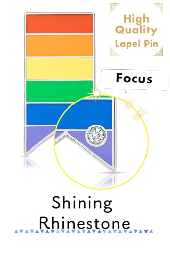 Image of Awareness Ribbon Lapel Pin Ribbon Support Colors Brooch Pin Badges