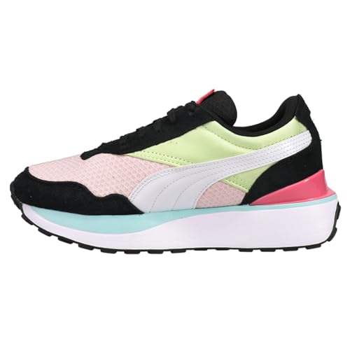 PUMA Kids Girls Cruise Rider Peony Lace Up Sneakers Shoes Casual - Black3