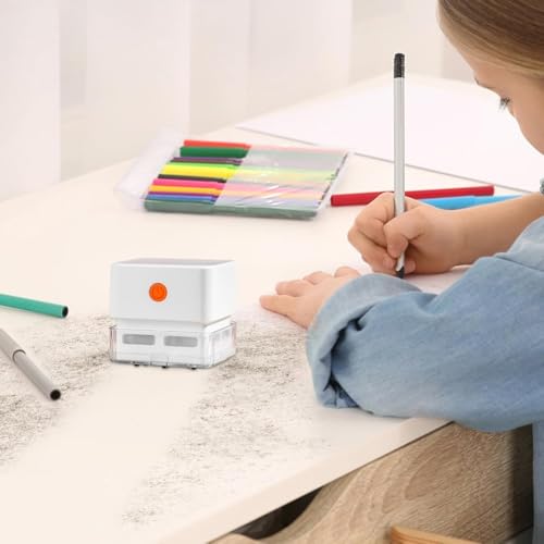 Aspiradora de mesa y soplador compacto para mantener tu oficina impecable 8