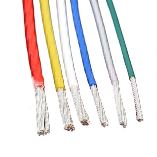 Outdoor Extension 5 Meters Audio Speaker Headphone Cable Copper Silver Plated Wire for DIY 10AWG 11AWG 13AWG 14AWG 15AWG Solar sheathed(Color:Brown,Size:14AWG 2.4mm Sq2.0)