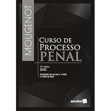 Capa do livro Curso de Processo Penal - 15ª Edição 2025