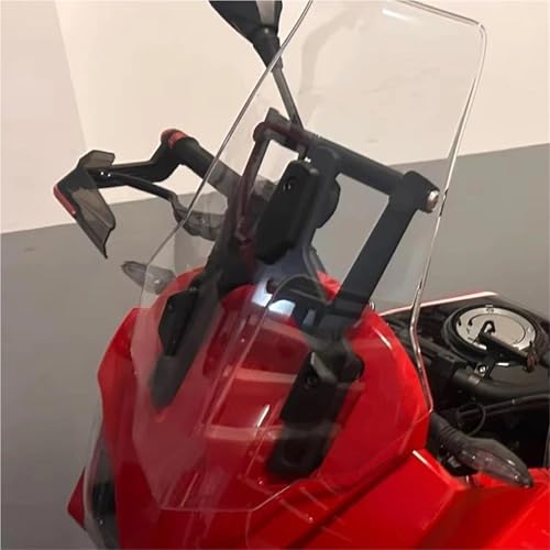 Support telephone Morini X-Cape 650 fixation gps surélevée anti reflets - 6