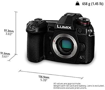 Amazon.com : PANASONIC LUMIX G9 Mirrorless Camera Body, 20.3