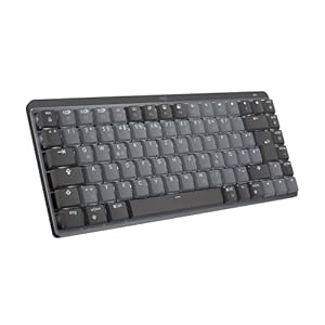 Logitech MX Mini Mechanische Tastatur Graphit