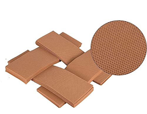 Image of Fancy Bee Hair Removal Waxing Strips Plain Disposable Beige Color Wax Strips Easy & Safe Wax Strips Non-woven Body Hair Removal for Men and Women (144 Pieces)