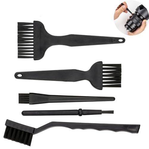Kit de Nettoyage Antistatique, 5 pièces, avec Brosses pour carte mère, de circuits imprimés, clavier, ordinateur ou appareil photo, KIT de brosses ESD, brosses antistatiques avec poils en nylon
