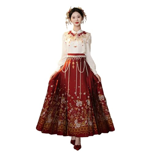 Robe style chinois pour mariée tenue de bal fiançailles motif traditionnel